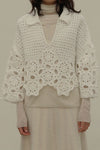 SWAYING/KNIT seamless water-soluble wool pullover SW202SZ06 PS2 SW212SZ93